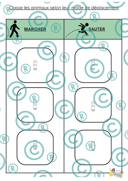 Dossier scientifique : Le monde animal (La classification)
