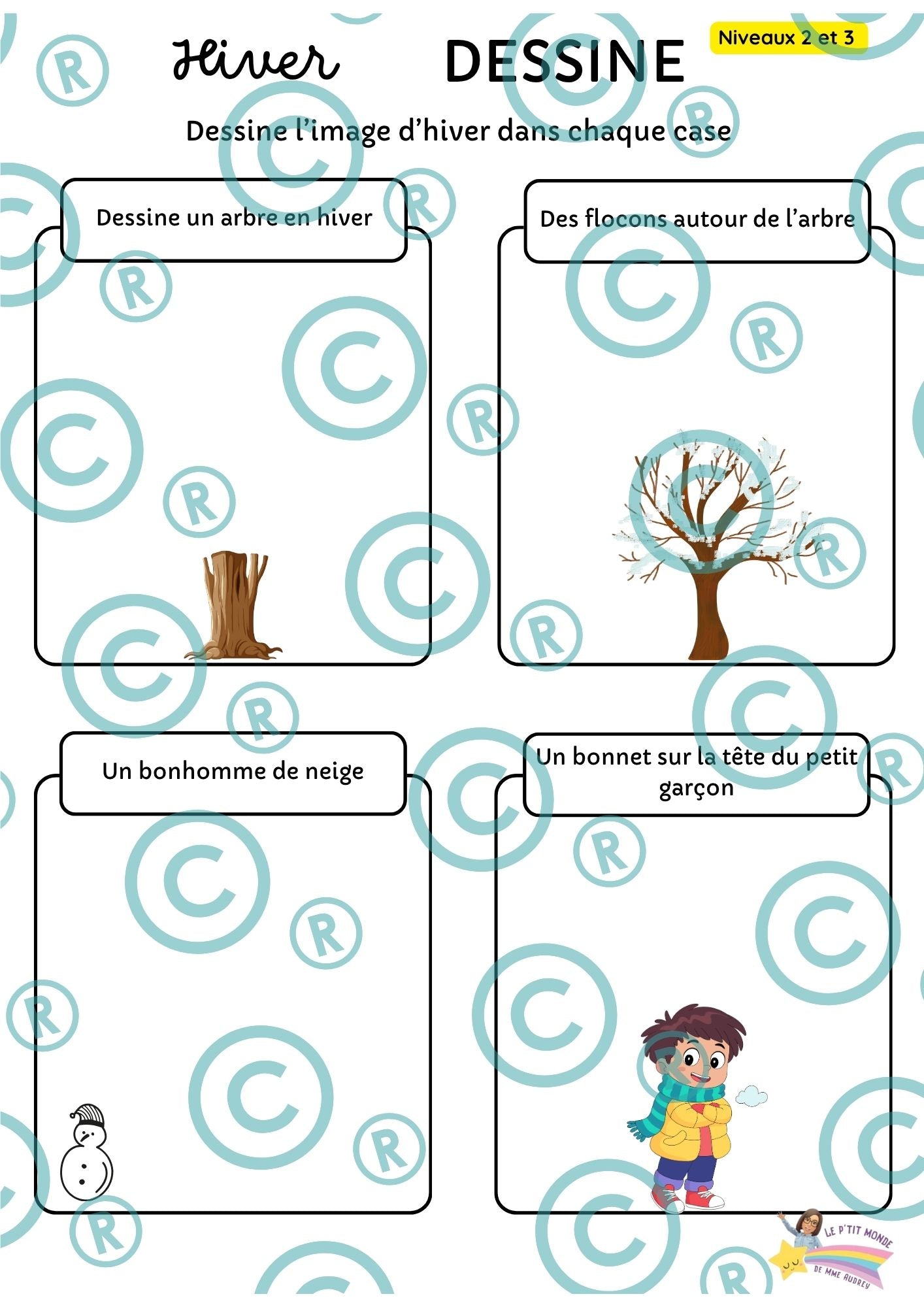 NOUVEAU ! Mon p'tit dossier : L'hiver ( maternelles)