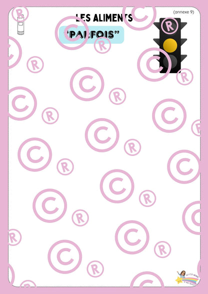 Mon dossier sur l'alimentation