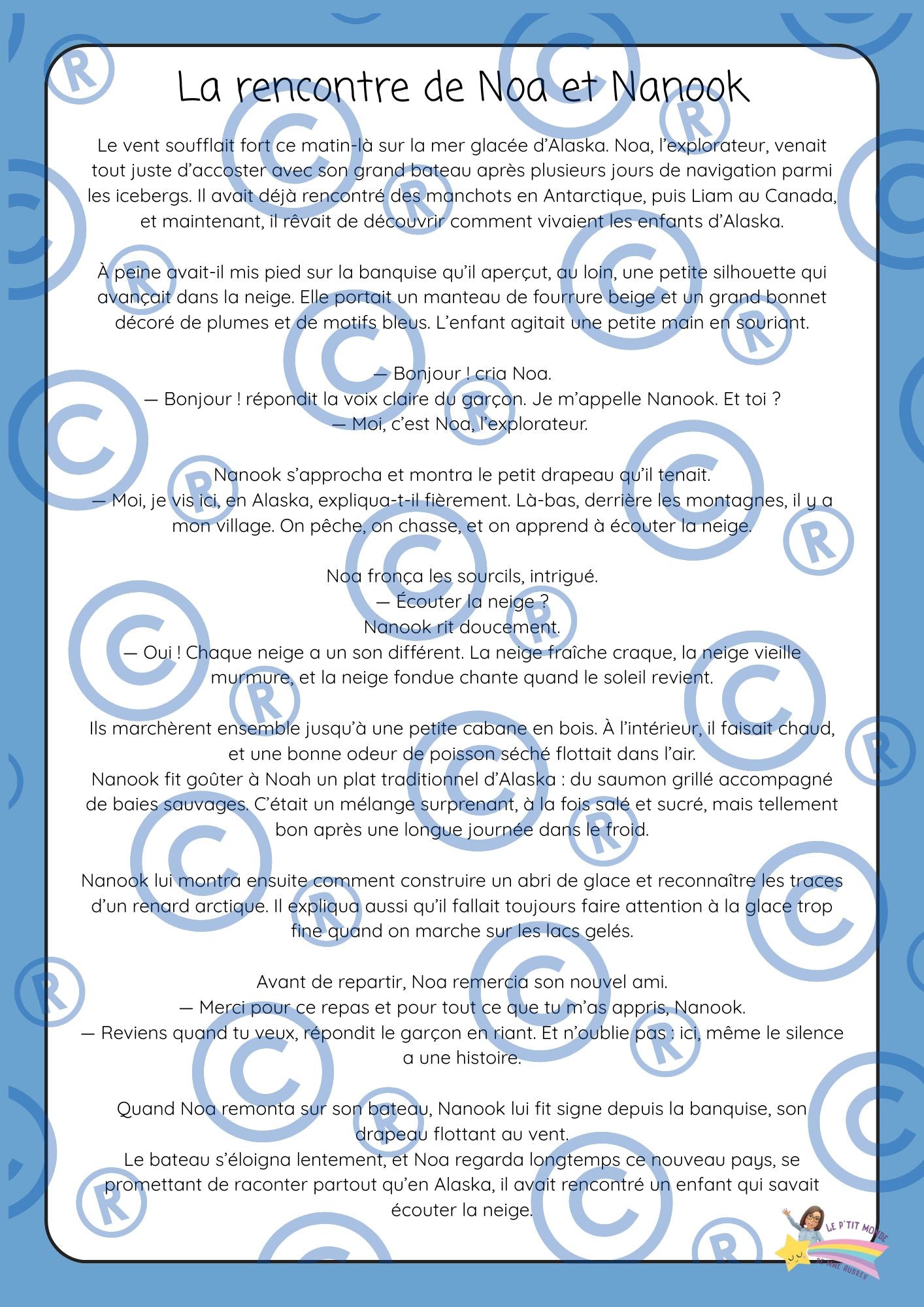 Eveil aux langues : Voyages aux pays des glaces