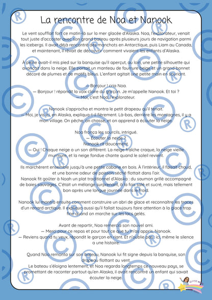 Eveil aux langues : Voyages aux pays des glaces