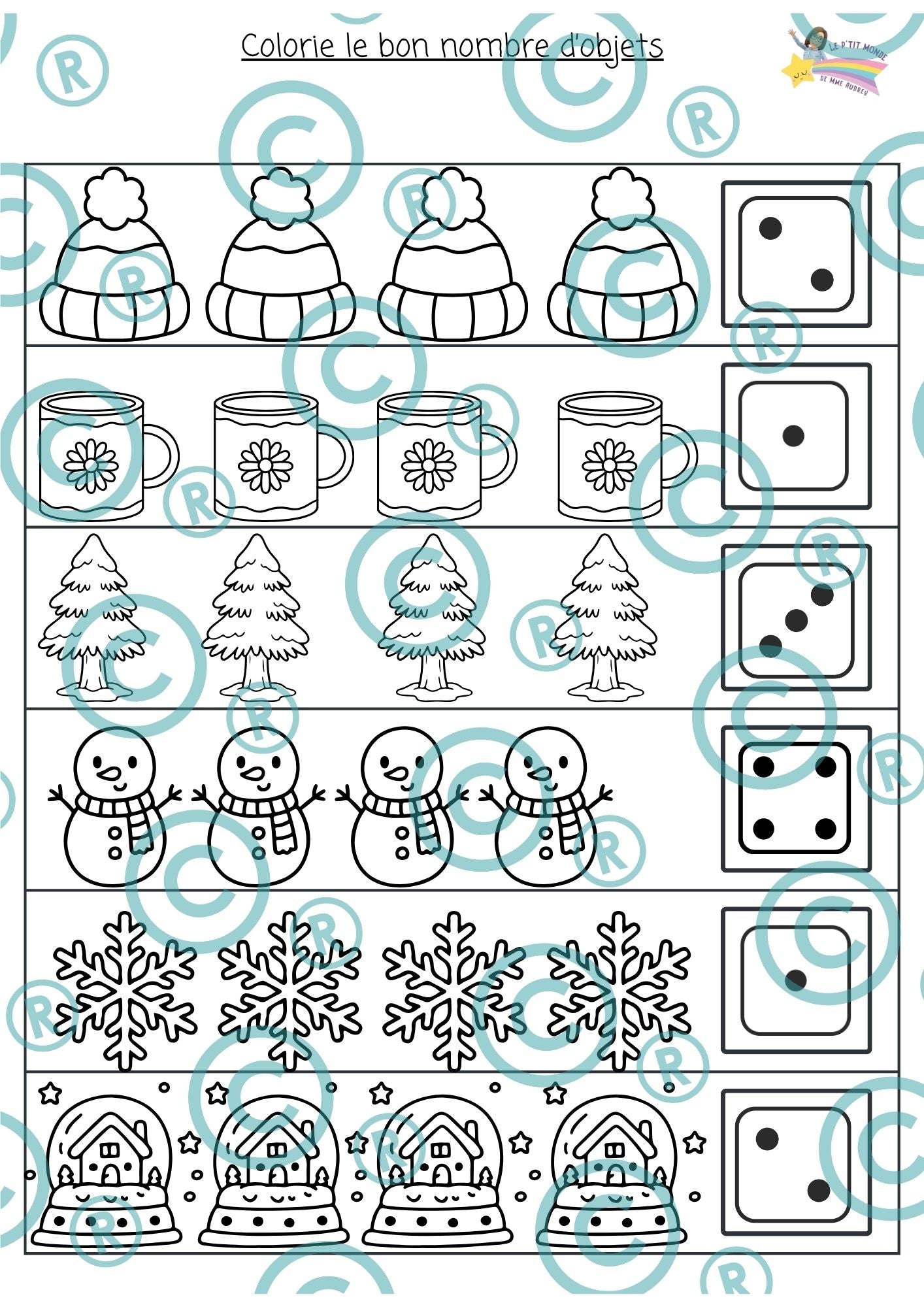 NOUVEAU ! Mon p'tit dossier : L'hiver ( maternelles)