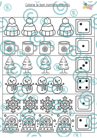 NOUVEAU ! Mon p'tit dossier : L'hiver ( maternelles)