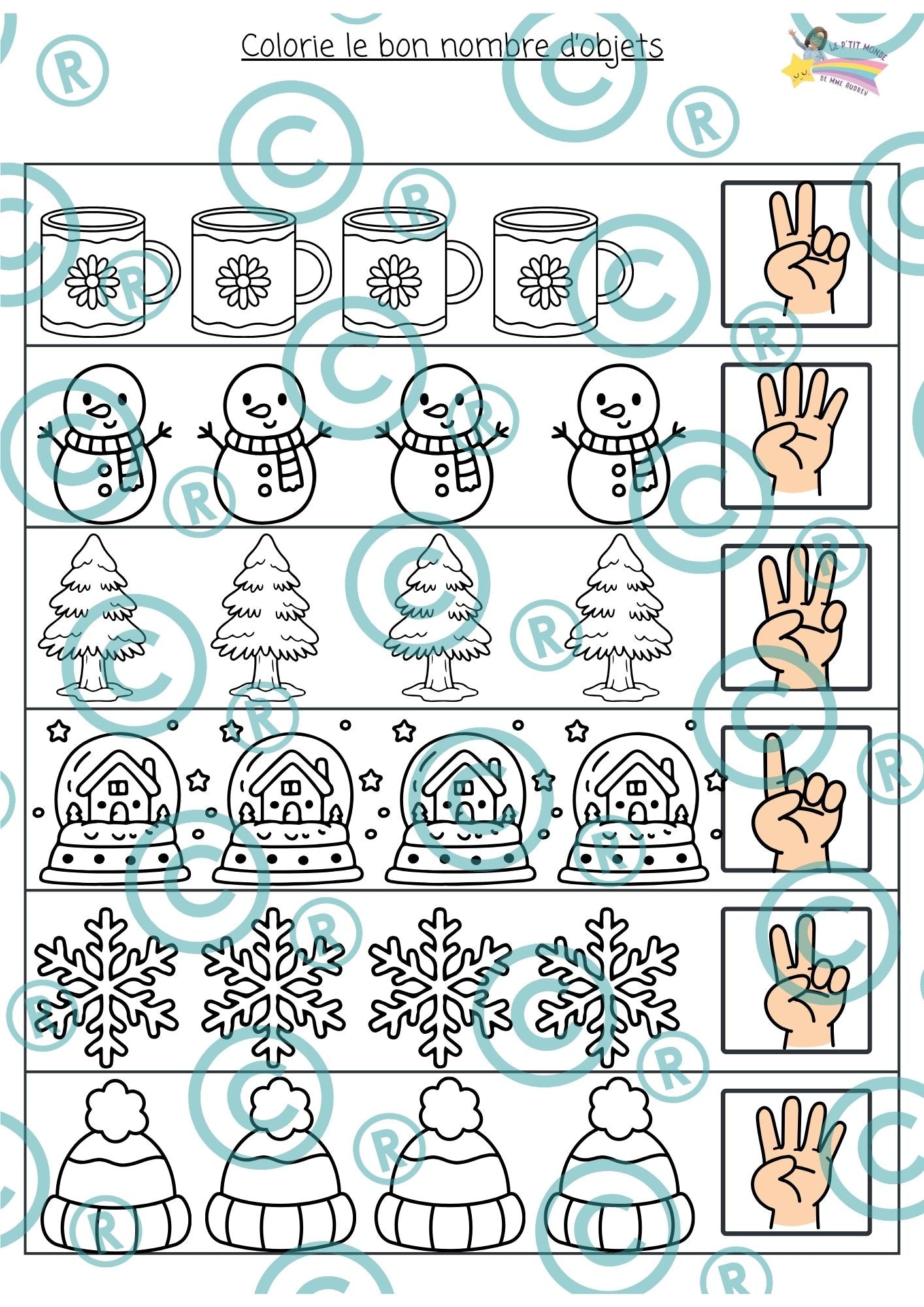 NOUVEAU ! Mon p'tit dossier : L'hiver ( maternelles)