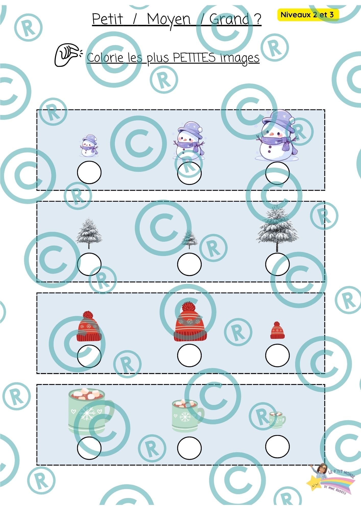 NOUVEAU ! Mon p'tit dossier : L'hiver ( maternelles)