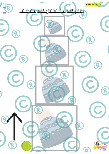 NOUVEAU ! Mon p'tit dossier : L'hiver ( maternelles)