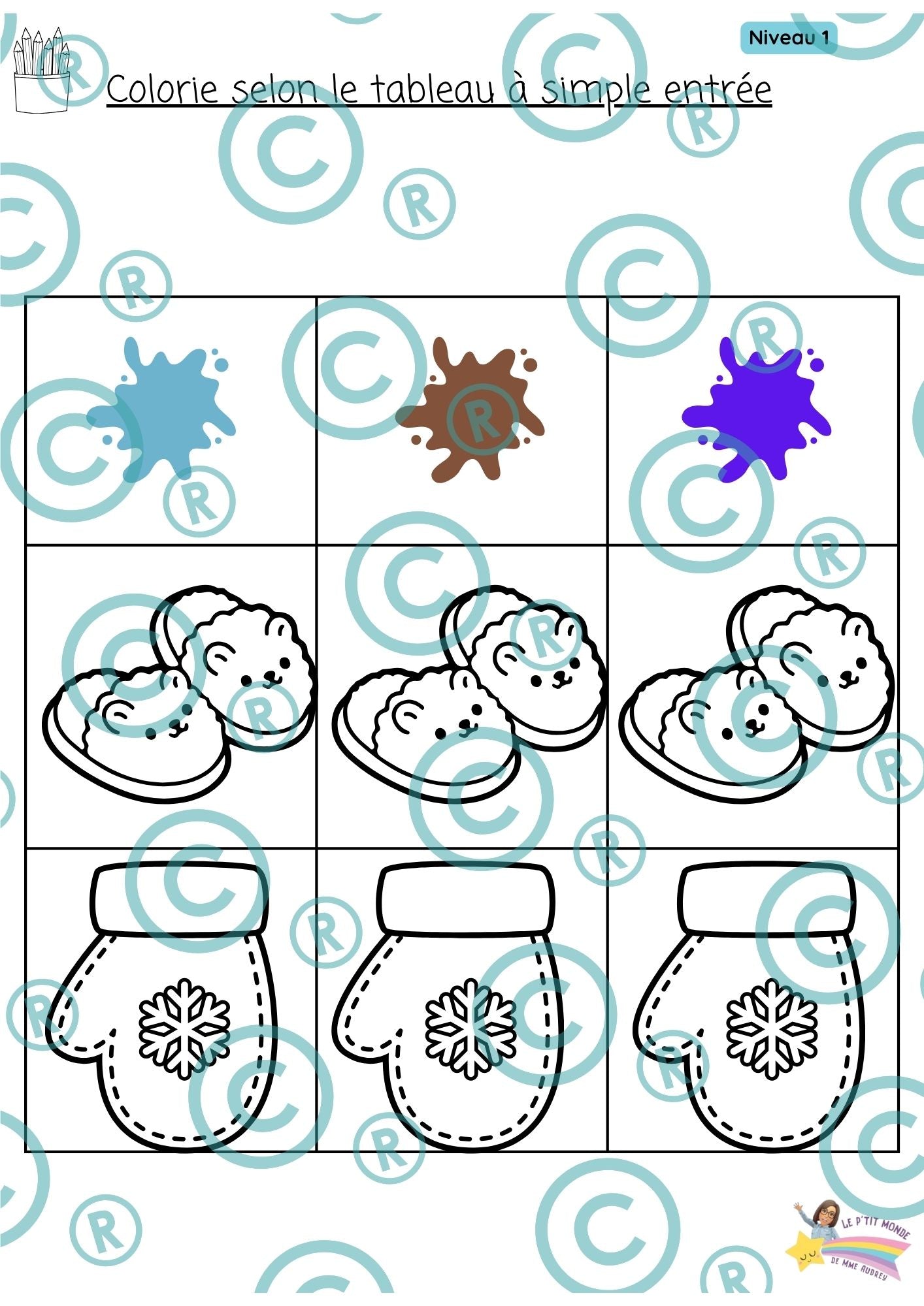 NOUVEAU ! Mon p'tit dossier : L'hiver ( maternelles)