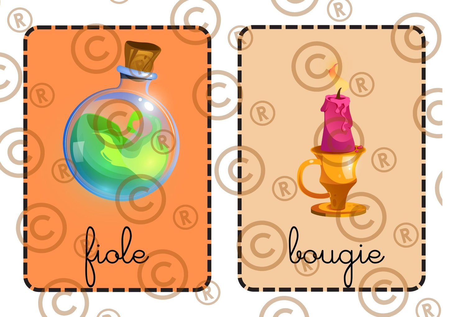 Tourne'mots sur le thème d'Halloween