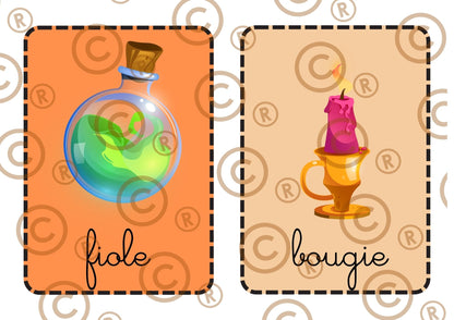 Tourne'mots sur le thème d'Halloween