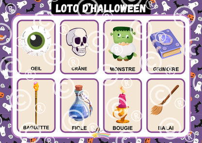 LOTO D'HALLOWEEN PDF