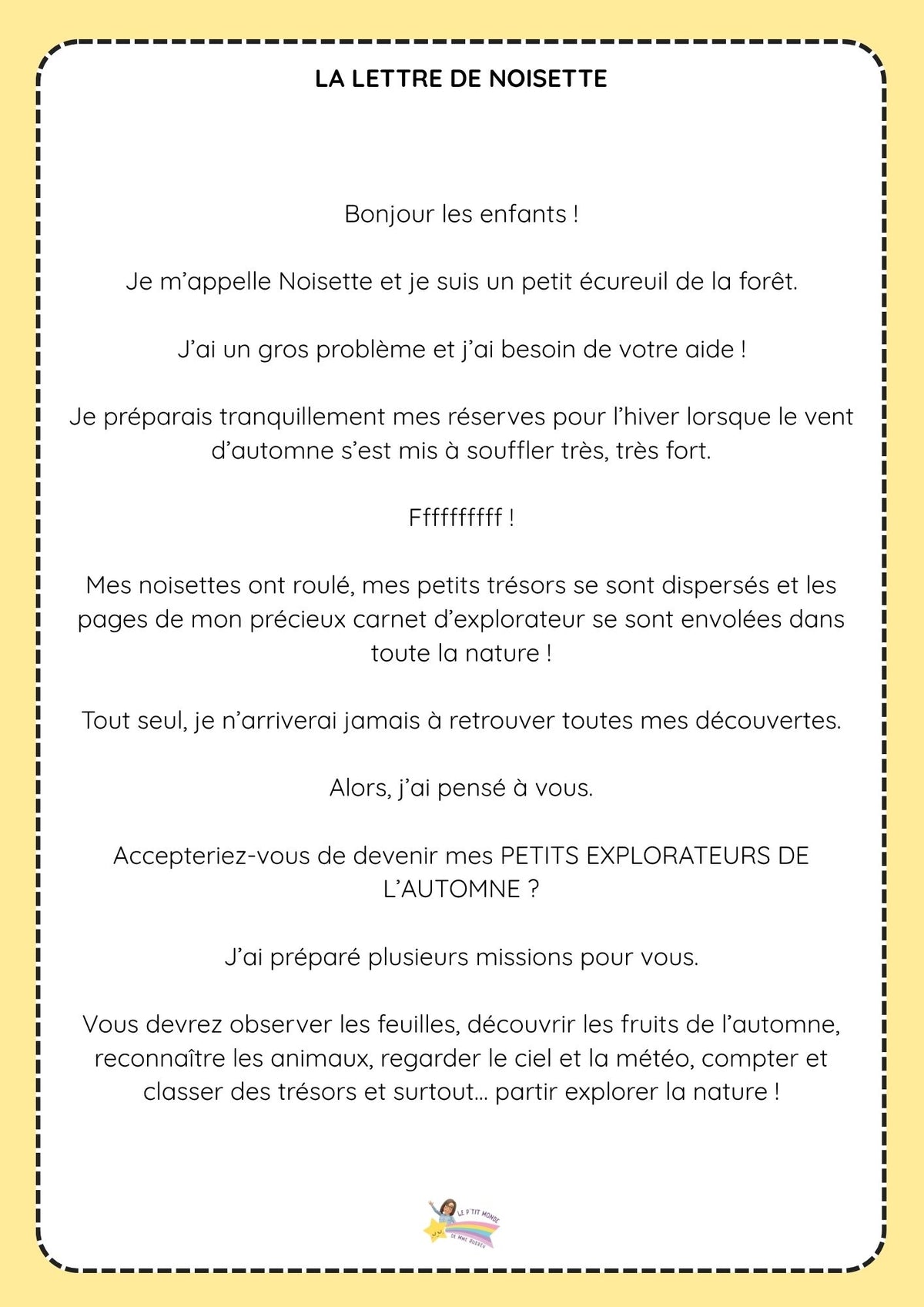 NOUVEAU : Le carnet des petits explorateurs de l'AUTOMNE pour les maternelles (Ecole du dehors) PDF
