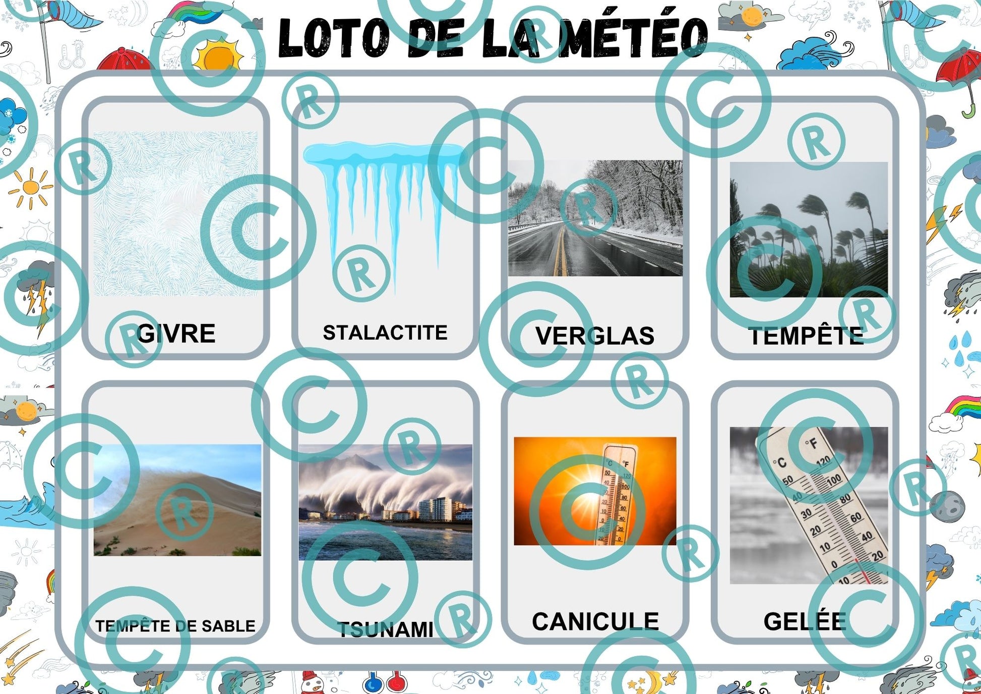 Loto de la "météo"
