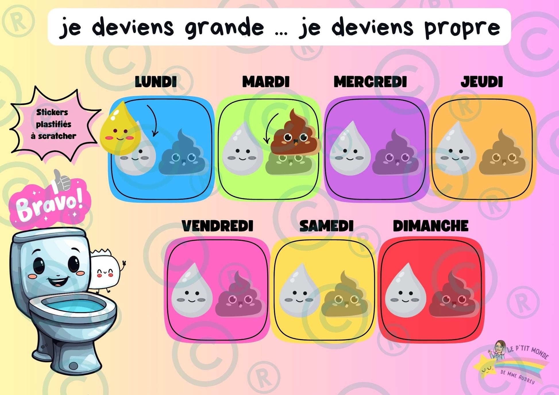 Je deviens "GRAND" je deviens "PROPRE"