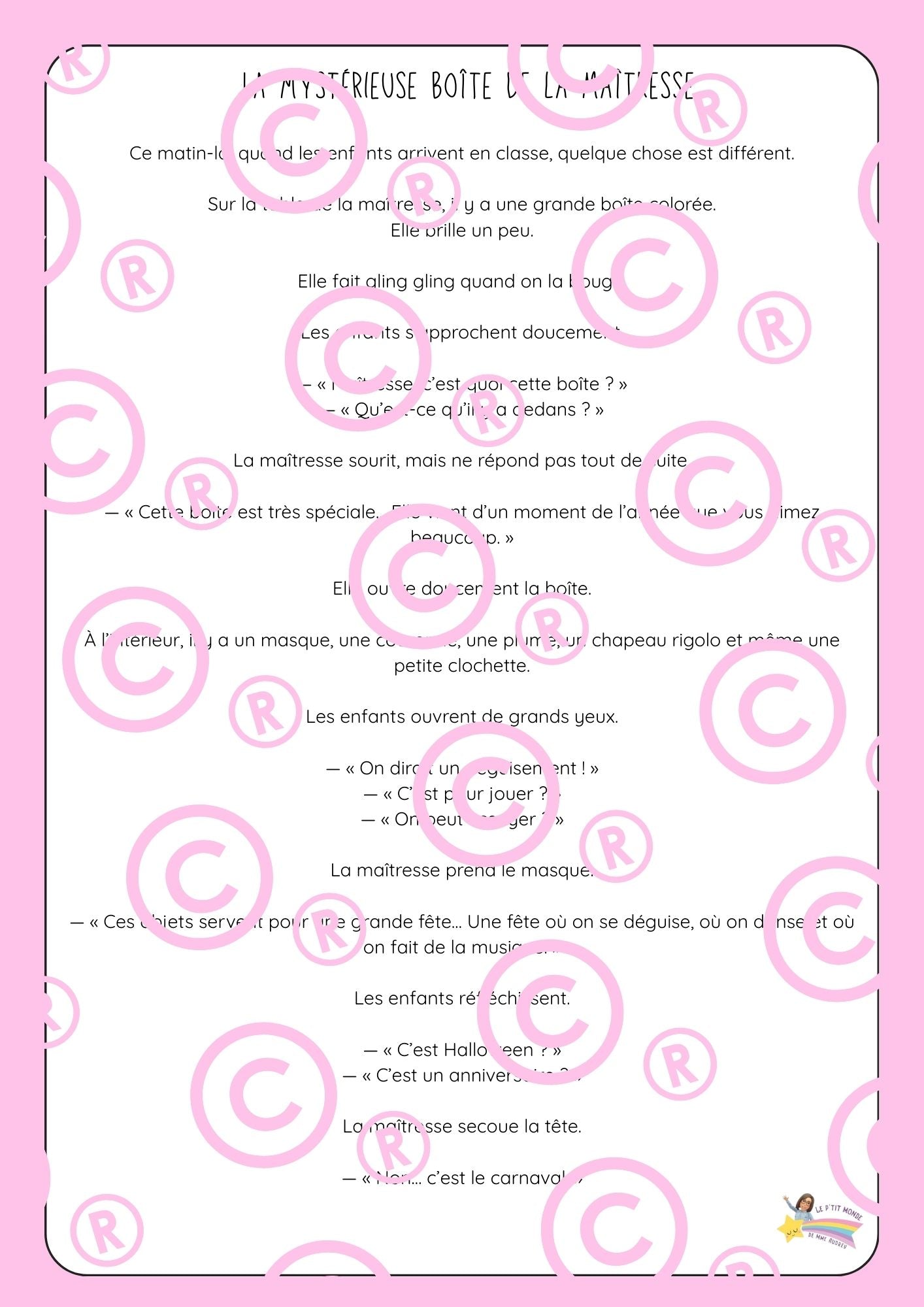 Mon p'tit dossier sur le carnaval (250 pages)