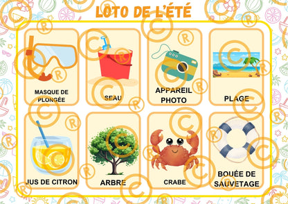 PDF loto de l'été PDF