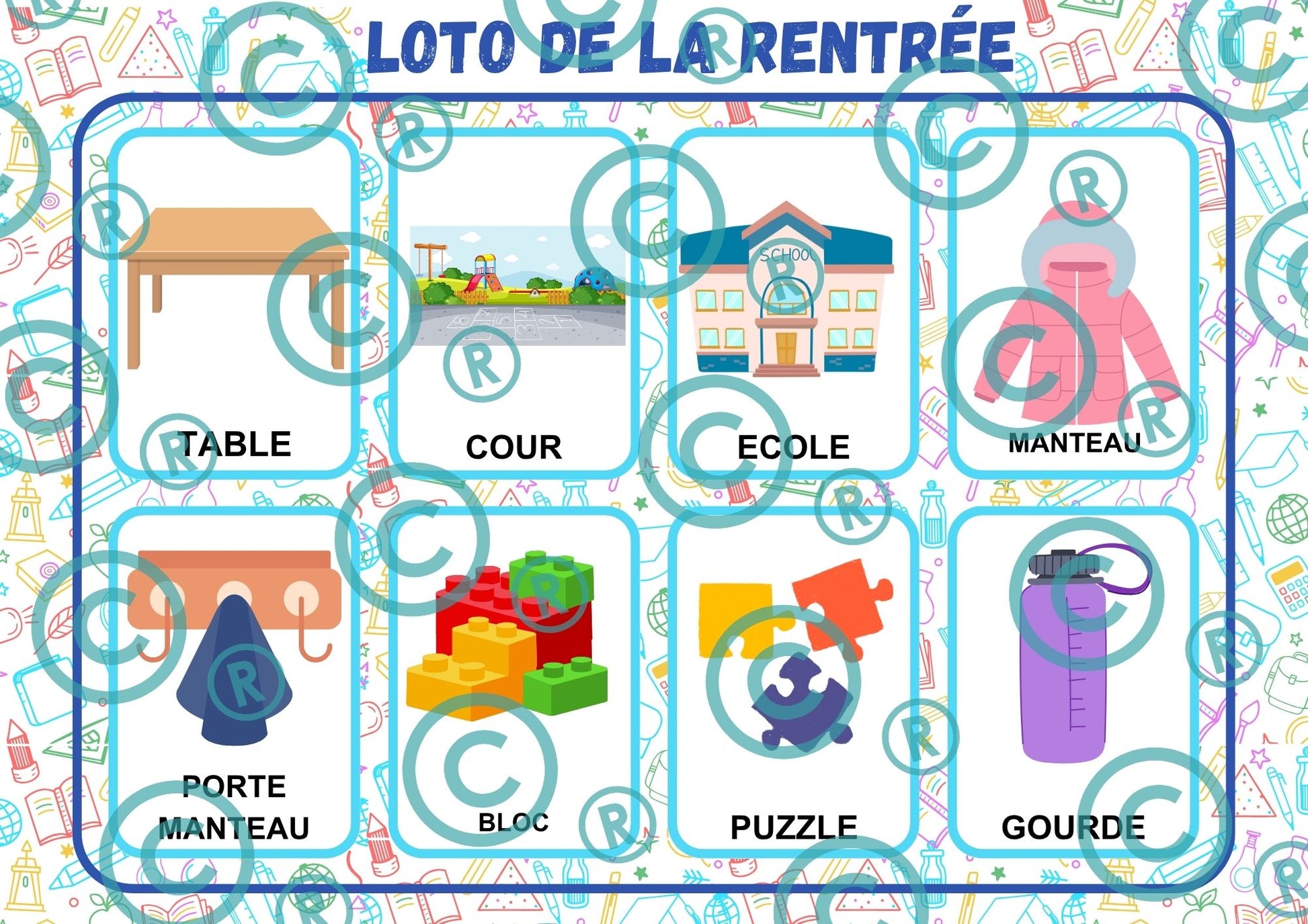 Loto de la "rentrée"