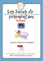 Prépas personnalisables : PRIMAIRES : P5  : PDF (version simple + version complète)en lien avec les Référentiels.