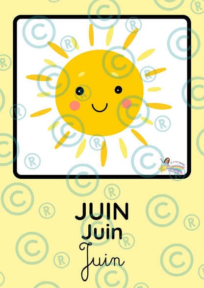 1 année d'affichage pour ma classe maternelle PDF