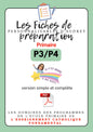 Prépas personnalisables : PRIMAIRES: Pack Double niveau: P3/P4 : PDF (version simple + version complète)en lien avec les programmes de l'enseignement catholique