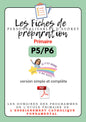 Prépas personnalisables : PRIMAIRES: Pack  Double niveau: P5 / P6 : PDF (version simple + version complète)en lien avec les programmes de l'enseignement catholique