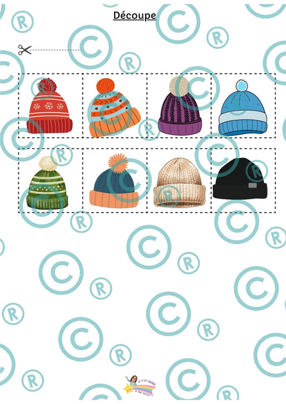 NOUVEAU ! Mon p'tit dossier : L'hiver ( maternelles)