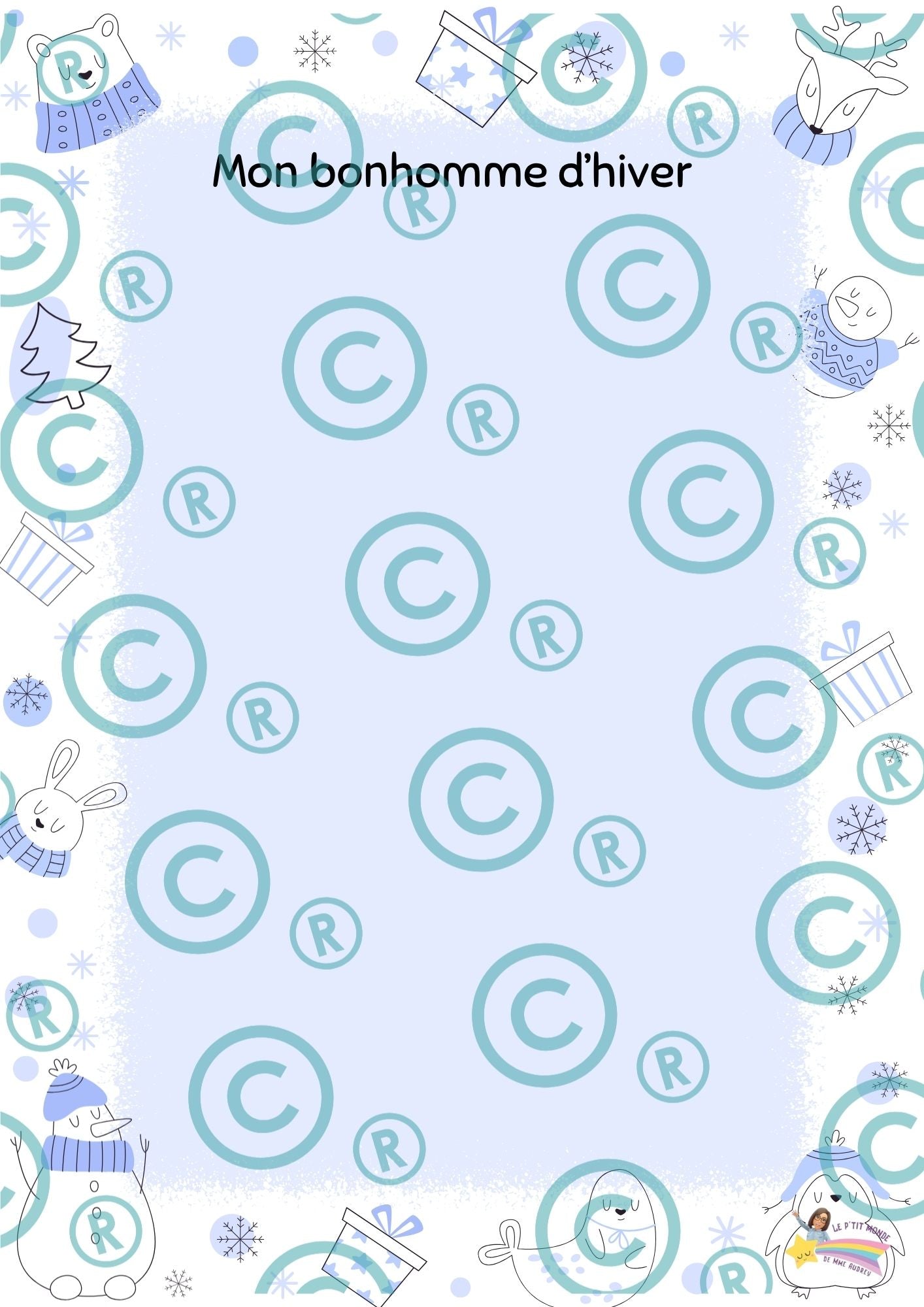 NOUVEAU ! Mon p'tit dossier : L'hiver ( maternelles)