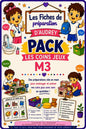 Pack : Préparations de leçon : "LES COINS JEUX " M3 PDF