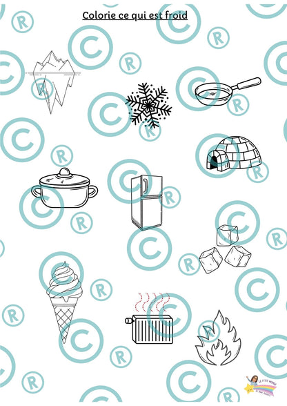 NOUVEAU ! Mon p'tit dossier : L'hiver ( maternelles)