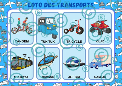Loto des transports PDF