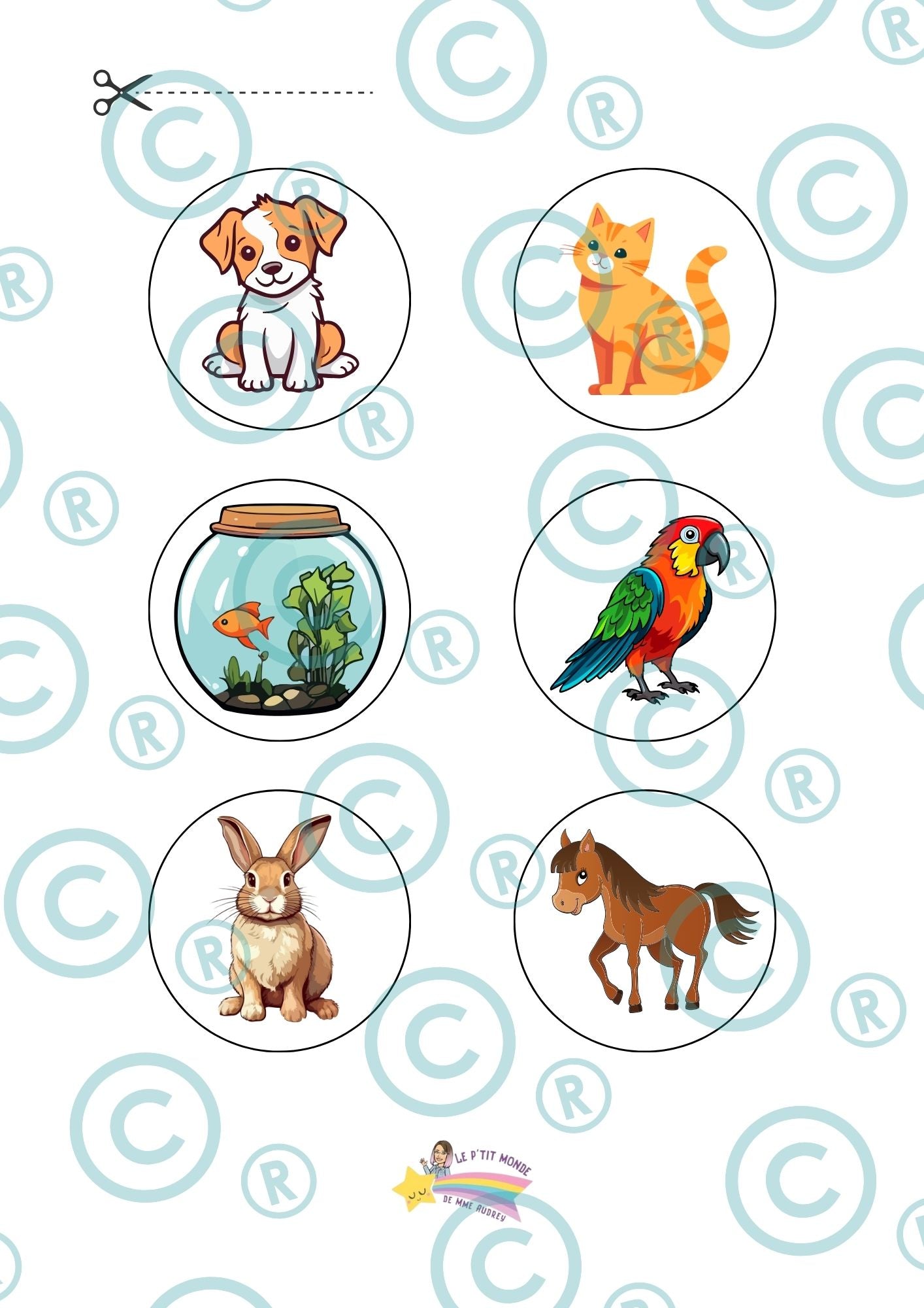 Mes tout p'tits livrets "ANIMAUX" PDF