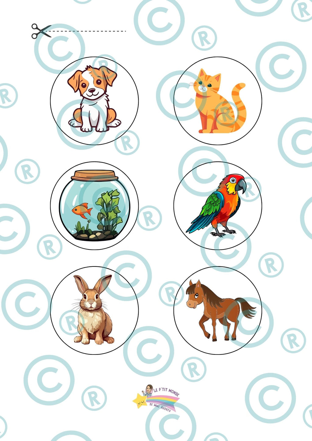 Mes tout p'tits livrets "ANIMAUX"