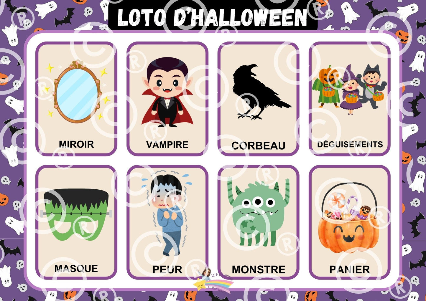 LOTO D'HALLOWEEN PDF