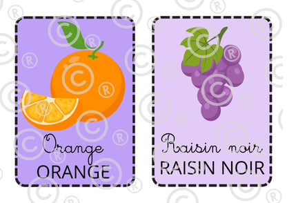 NOUVEAU ! Le tourne'mots sur LES FRUITS