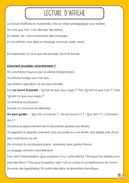 Mon dossier scientifique sur les insectes