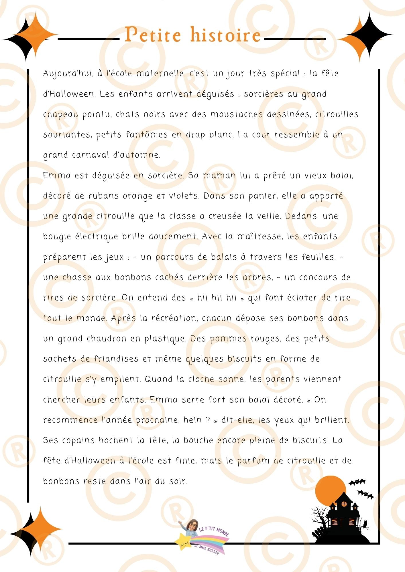 Mon p'tit dossier sur l' AUTOMNE et HALLOWEEN (PDF)