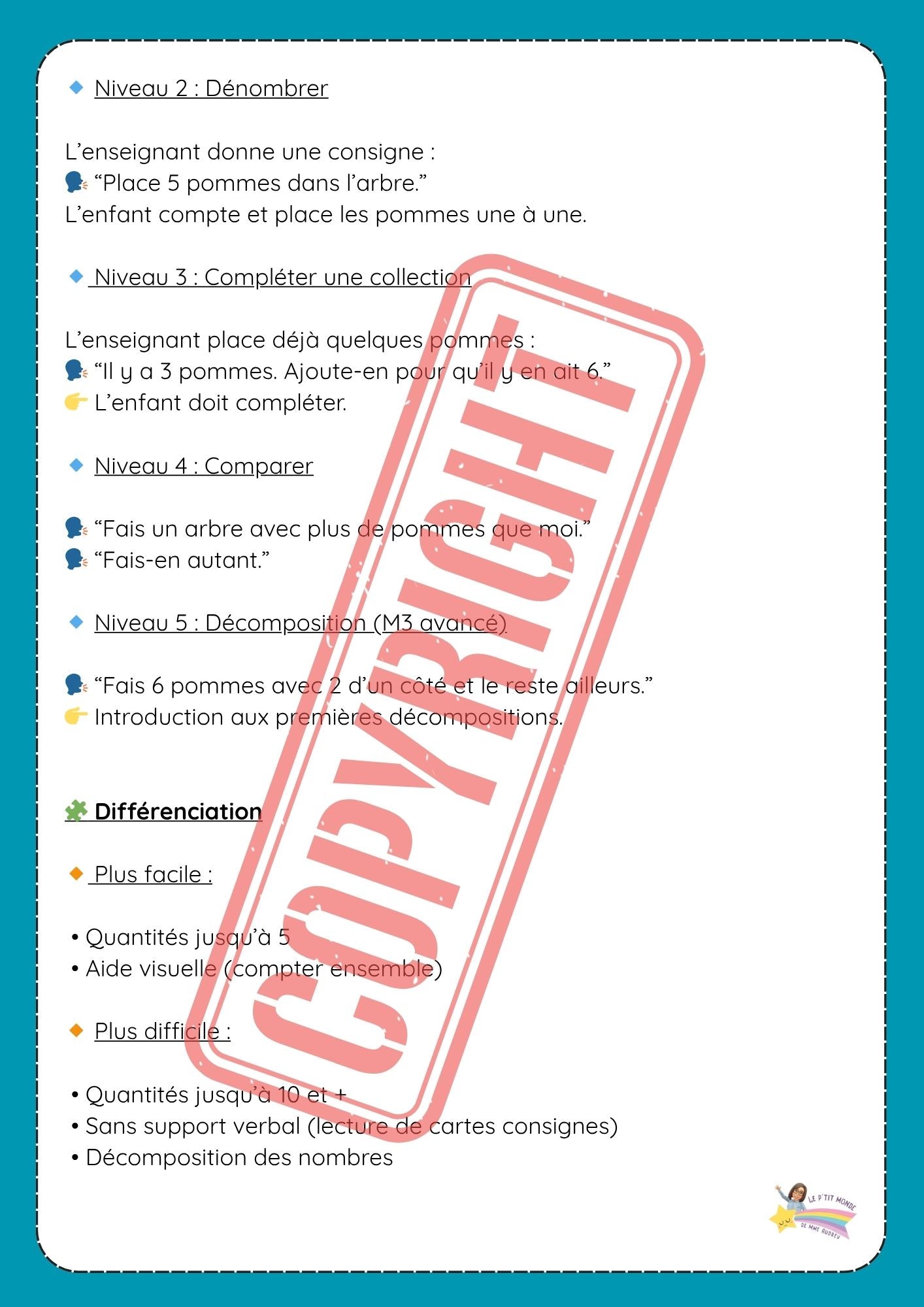 NOUVEAU ! Mes p'tits ateliers de Mathématiques ( Nombres et opérations)