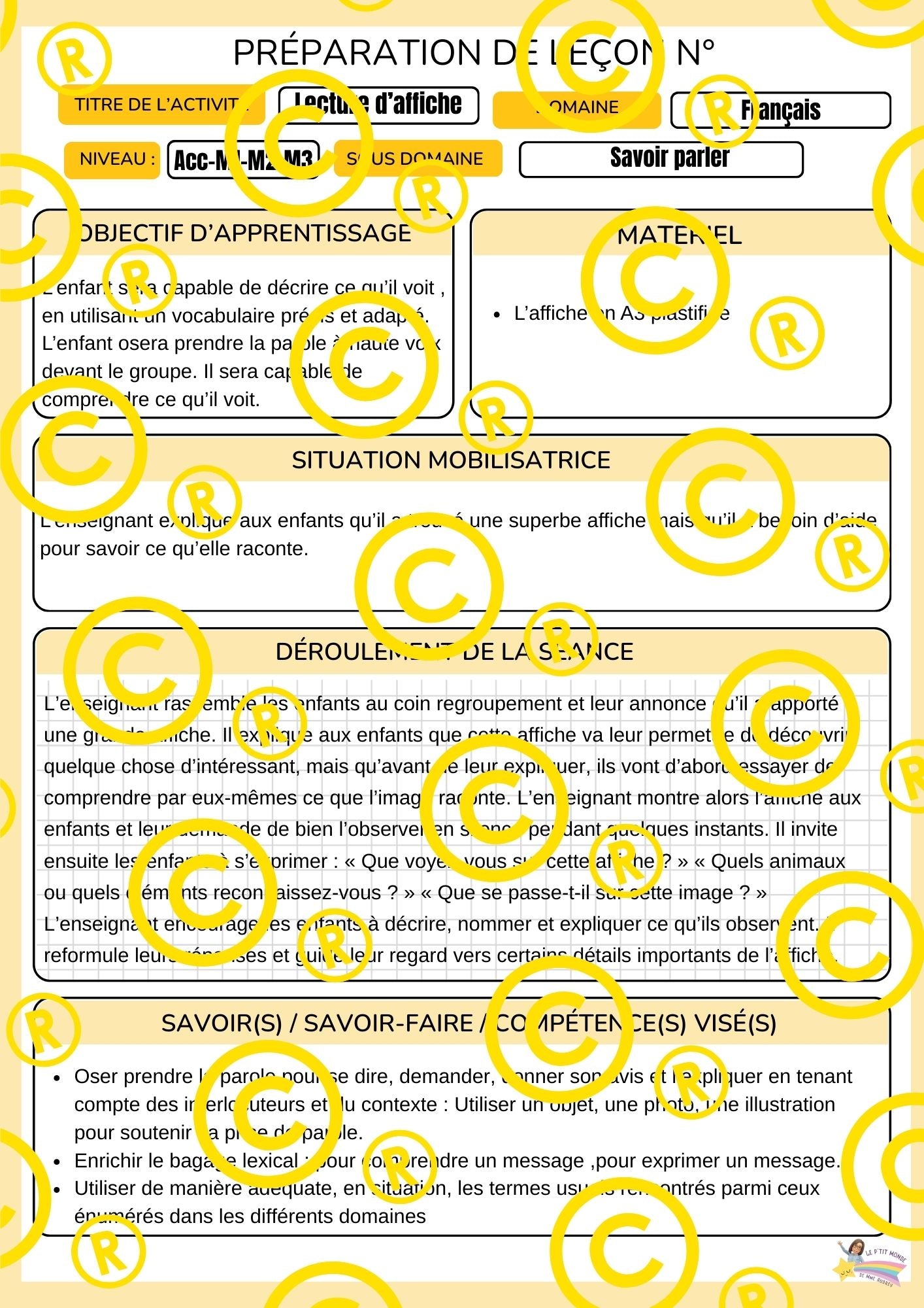 Mon dossier scientifique sur les insectes