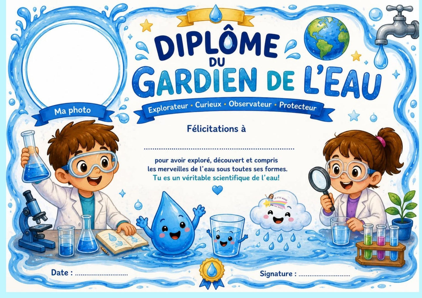 Mon p'tit dossier sur L'eau