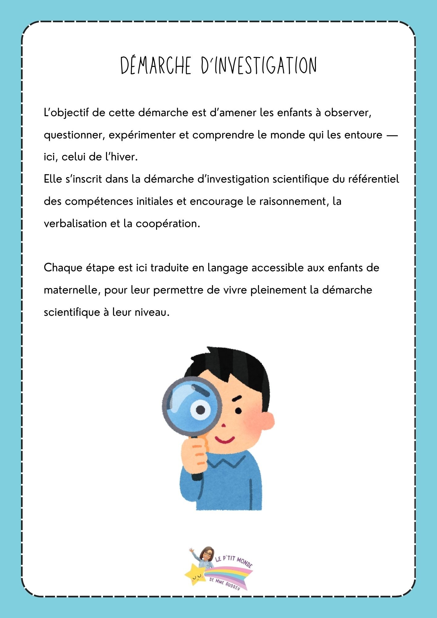 NOUVEAU ! Mon p'tit dossier : L'hiver ( maternelles)