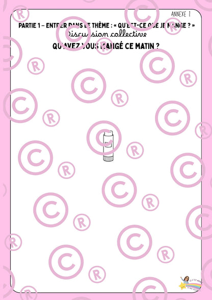 Mon dossier sur l'alimentation