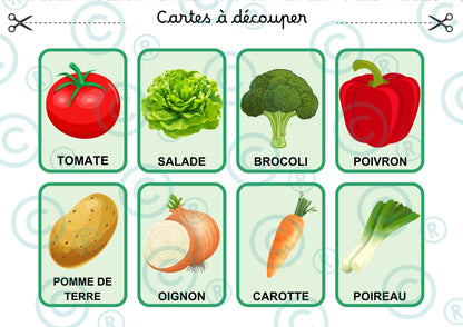 Loto des légumes PDF