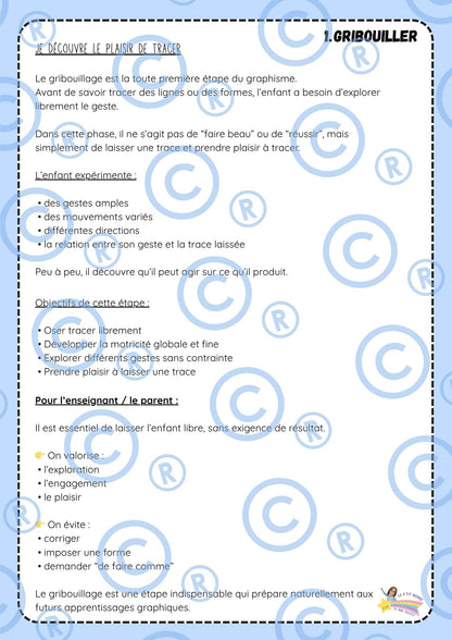 Mon cahier autonome de GRAPHISME : ACC/M1