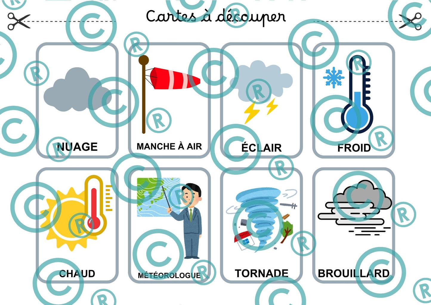 PDF Loto de la "météo" PDF