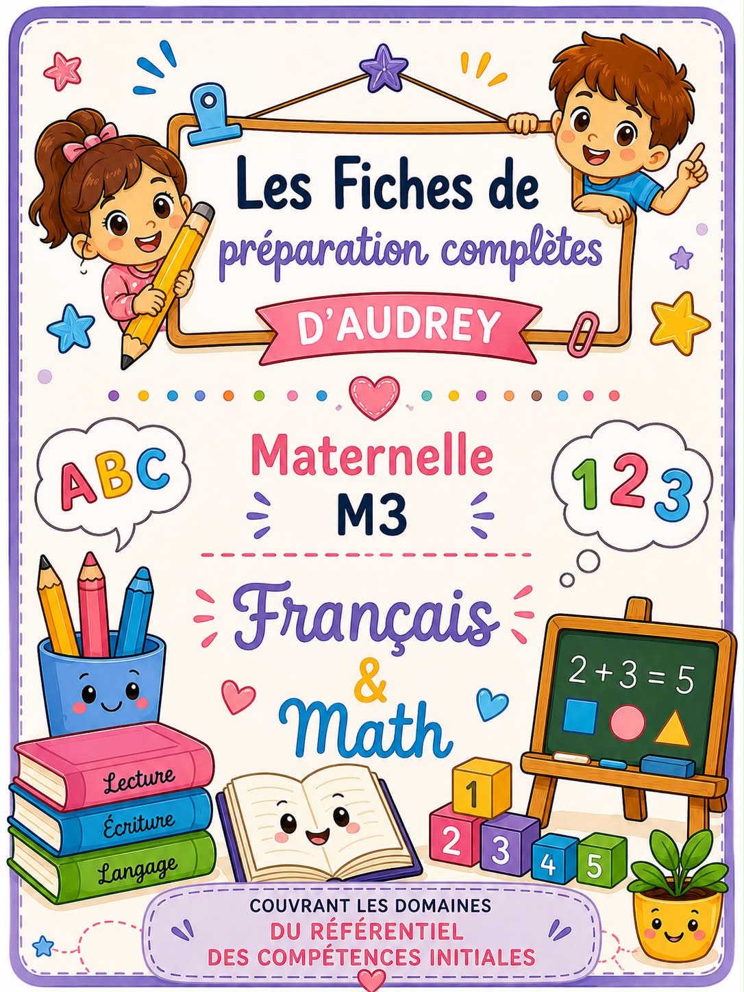 PACK Français/Math M3 Préparations de leçon complètes PDF !