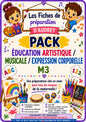 PACK Ed artistique,musicale et corporelle de préparations de leçon complètes M3 PDF