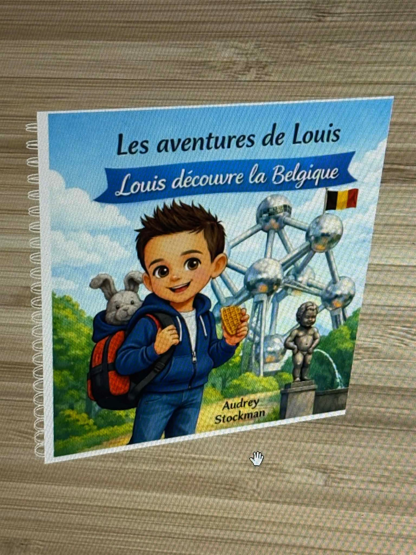 Album jeunesse: Louis découvre la Belgique