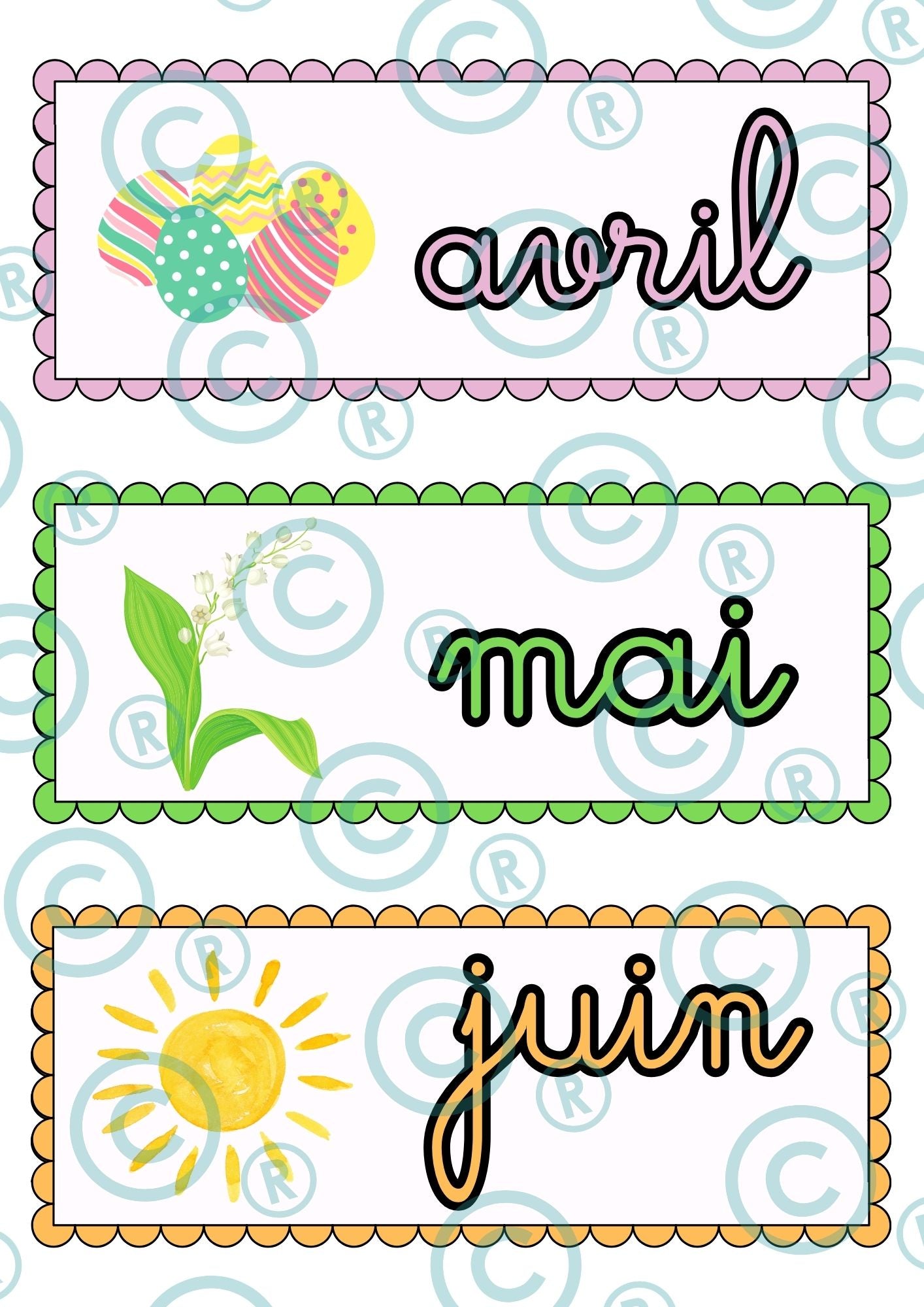 1 année d'affichage pour ma classe maternelle PDF