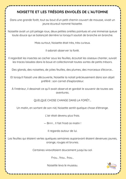 NOUVEAU : Le carnet des petits explorateurs de l'AUTOMNE pour les maternelles (Ecole du dehors) PDF