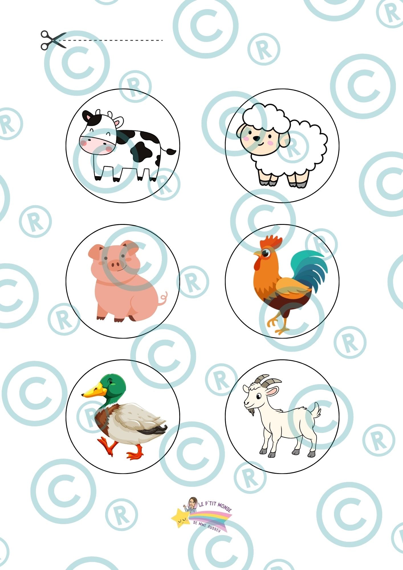Mes tout p'tits livrets "ANIMAUX"