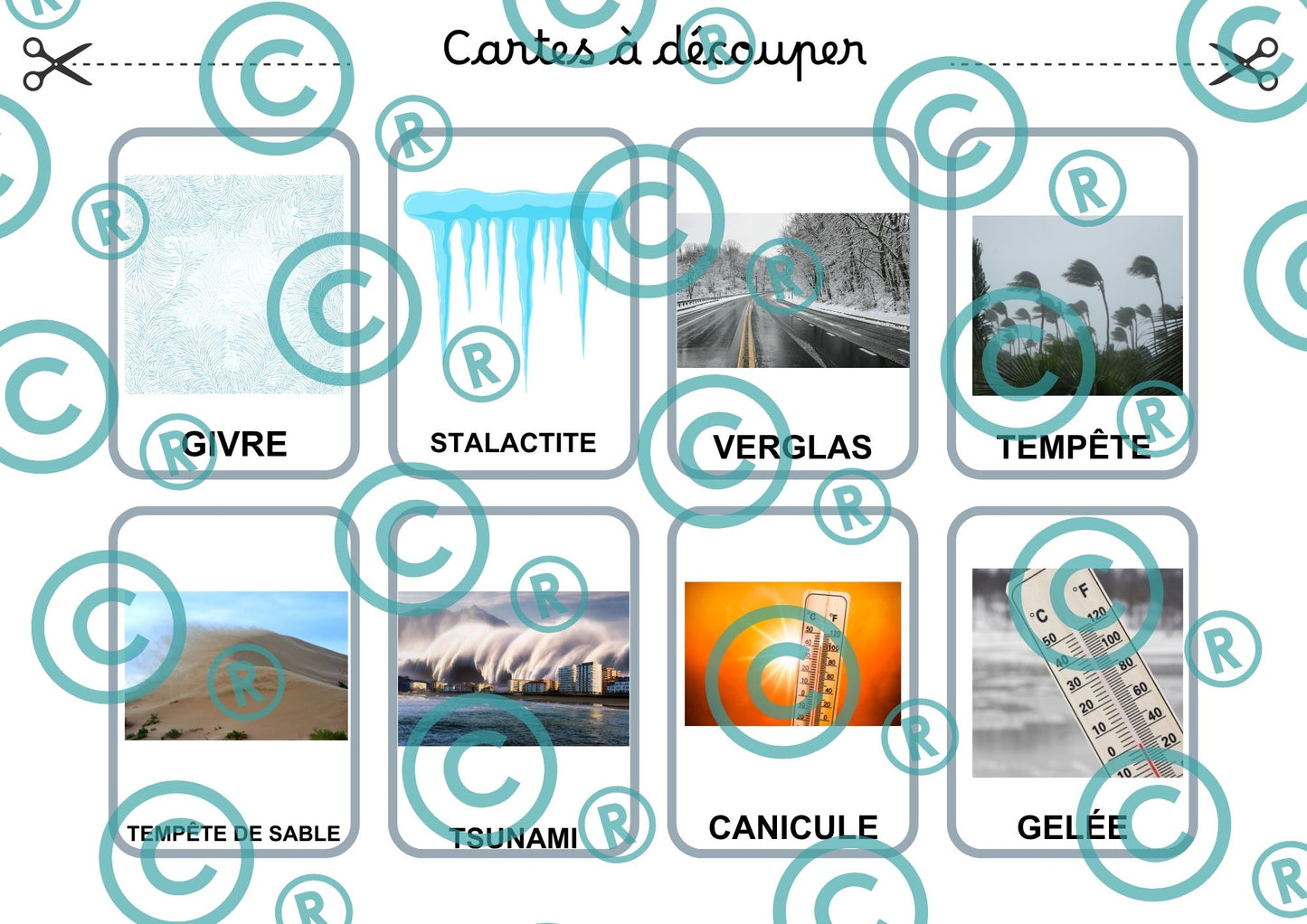 PDF Loto de la "météo" PDF